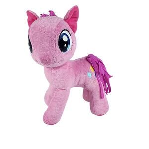 Hasbro 2012 My Little Pony Pinkie Pie 12" Stuffed Animal Pink Plush